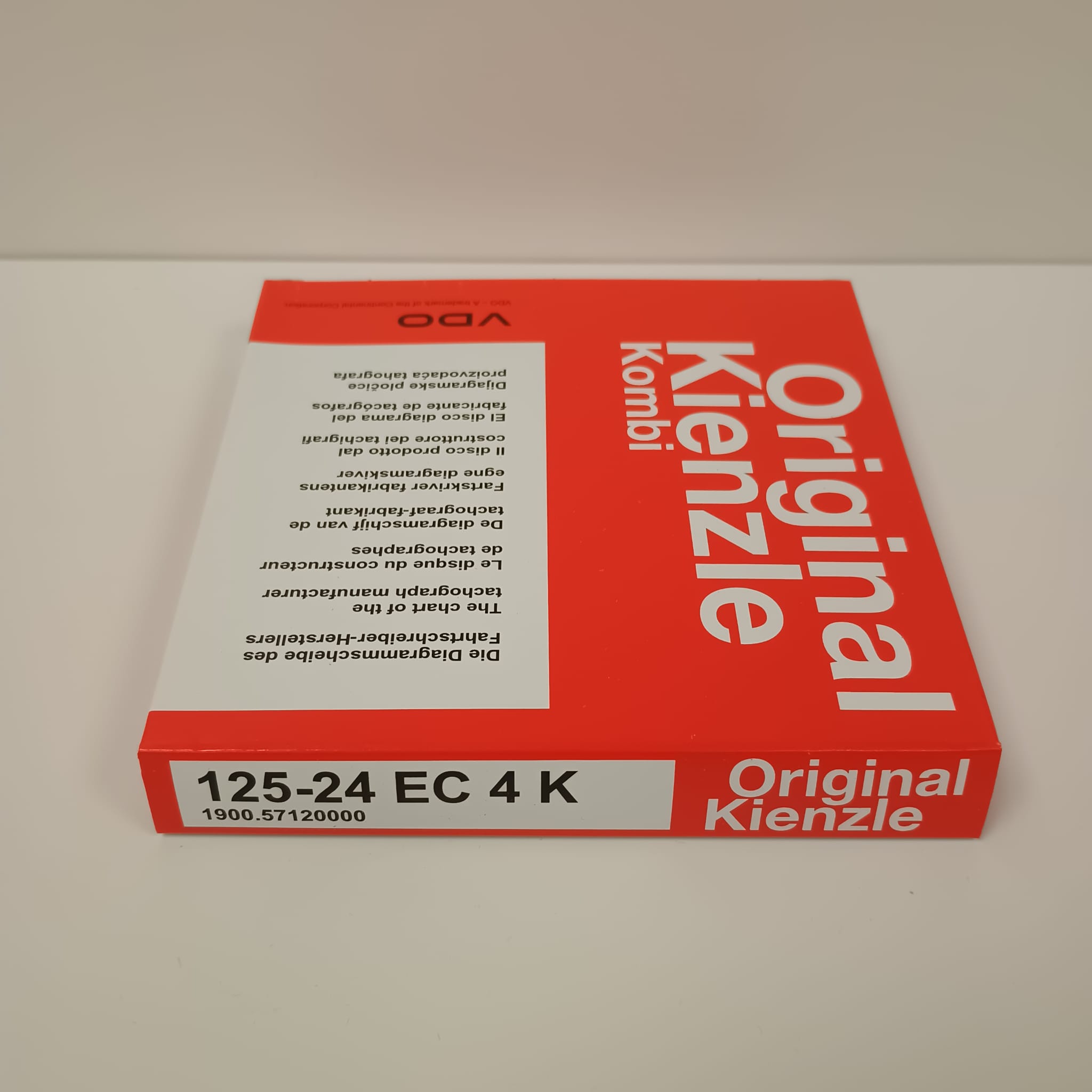 Kotoučky do tachografu 125 km/h